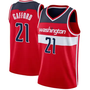 Washington Wizards Daniel Gafford Jersey - Icon Edition - Men's Swingman Red