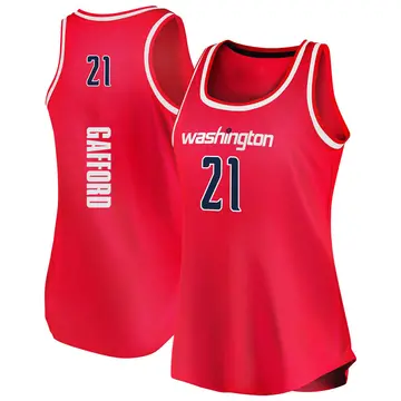 Washington Wizards Daniel Gafford Tank Jersey - Icon Edition - Women's Fast Break Red