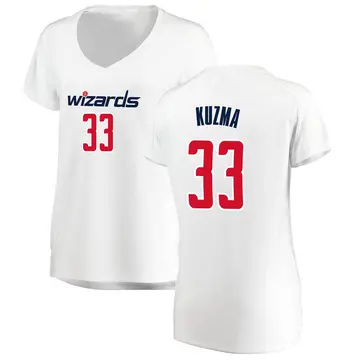 Washington Wizards Kyle Kuzma Jersey - Association Edition - Women's Fast Break White