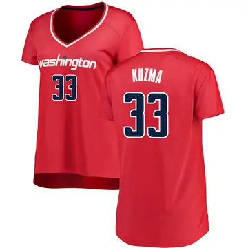 Washington Wizards Kyle Kuzma Jersey - Icon Edition - Women's Fast Break Red